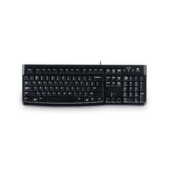 LOGITECH KEYBOARD K120 FOR BUS - BLK - ITA - USB